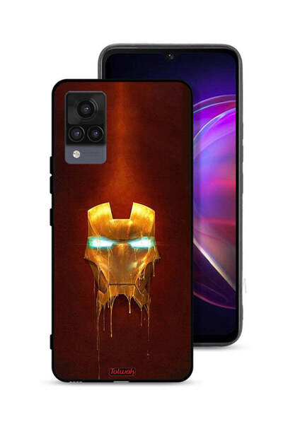 Tolwak Vivo V21 Protective Case Cover Iron Man Marvel Comics