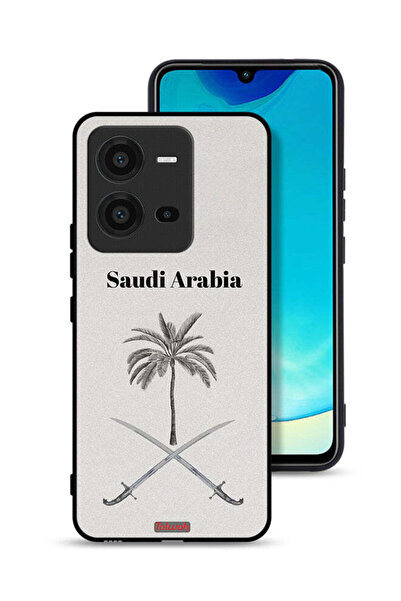 Tolwak غطاء حماية لهاتف فيفو V25 5G، لوحة فنية لعلامة المملكة العربية السعودية