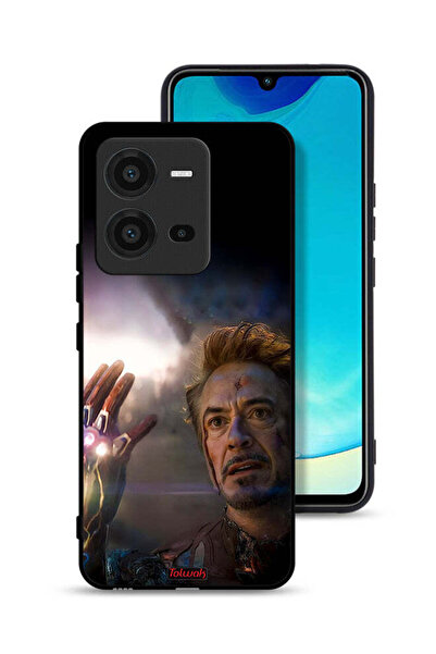 Tolwak غطاء حماية لهاتف Vivo V25 5G أنا الرجل الحديدي