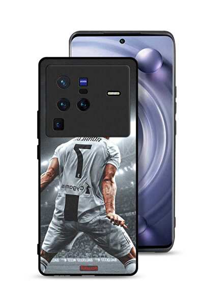 Tolwak غطاء حماية لهاتف Vivo X80 Pro بطبعة احتفال كريستيانو رونالدو