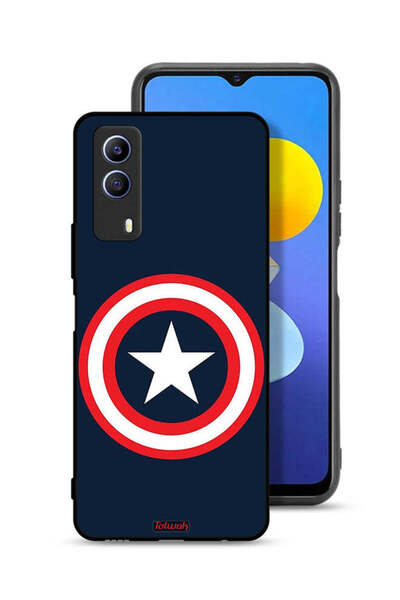 Tolwak غطاء حماية Vivo T1x بتصميم كابتن أمريكا