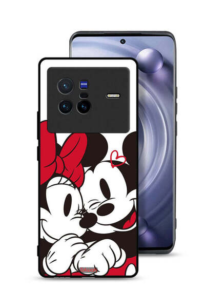 Tolwak غطاء حماية ميكي ماوس لهاتف Vivo X80