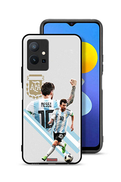 Tolwak غطاء حماية لهاتف Vivo Y75 5G برسومات ليو ميسي