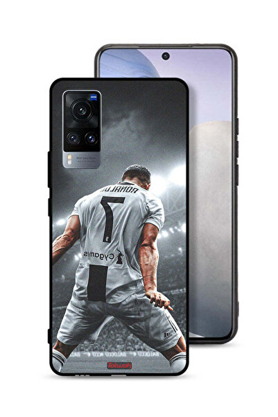Tolwak غطاء حماية لهاتف Vivo X60t بشعار احتفال كريستيانو رونالدو