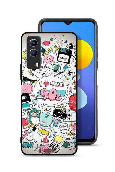 Tolwak غطاء حماية لهاتف Vivo T1x - أحب التسعينيات