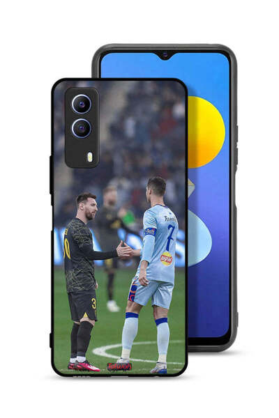 Tolwak غطاء حماية فيفو T1x لميسي ورونالدو