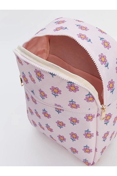 LC Waikiki Flower Printed Girl's School Bag
