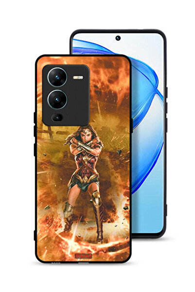 Tolwak غطاء حماية لهاتف Vivo V25 Pro 5G - Wonder Women