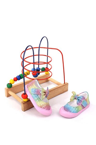 Papuçsepeti Shoe Basket - Arzn 4826 Baby Girl Orthopedic First Step Shoes