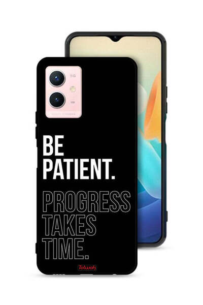 Tolwak غطاء حماية لهاتف Vivo Y33s 5G كن صبورًا فالتقدم يستغرق وقتًا