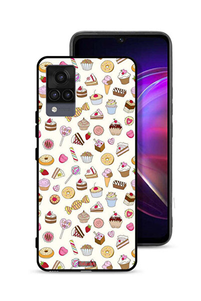 Tolwak Vivo V21 Protective Case Cover Pattern Of Favorite Items