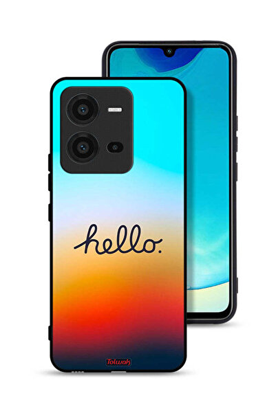 Tolwak Vivo V25 5G Protective Case Cover Hello