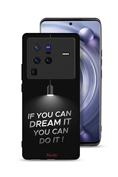 Tolwak غطاء حماية لهاتف Vivo X80 Pro إذا كنت تستطيع أن تحلم به، يمكنك تحقيقه