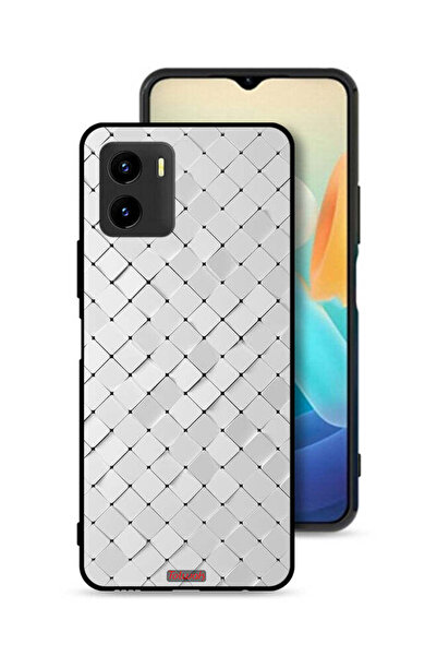 Tolwak غطاء حماية لهاتف Vivo Y15s بنقشة بلاط