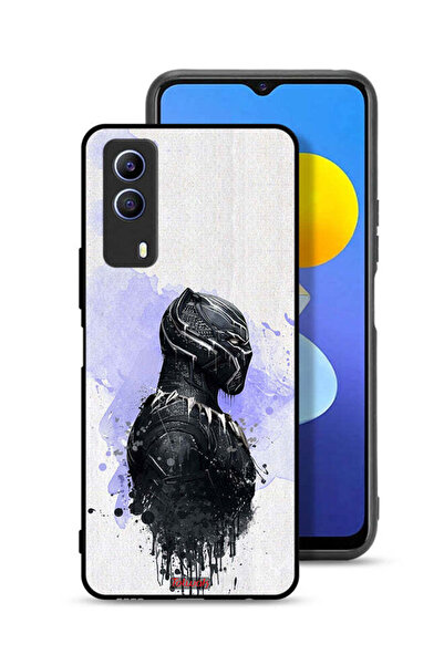 Tolwak غطاء حماية Vivo T1x باللون الأسود Panther