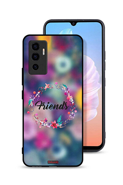 Tolwak غطاء حماية Vivo V23e بتصميم خاتم "أصدقاء الزهور"