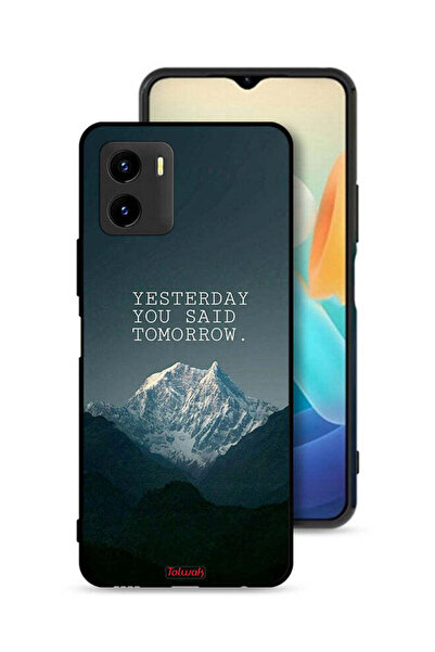 Tolwak غطاء حماية لهاتف Vivo Y15s "بالأمس قلت غدًا"
