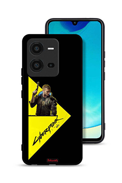 Tolwak Vivo V25 5G Protective Case Cover Cyberpunk 2077