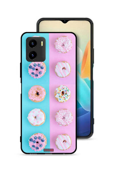 Tolwak غطاء حماية لهاتف Vivo Y15s بنقشة دوناتس