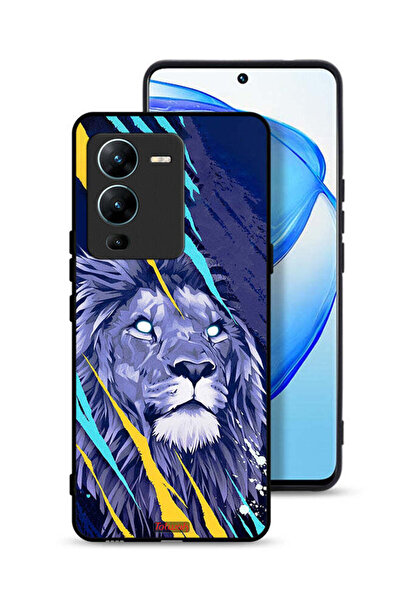 Tolwak غطاء حماية لهاتف Vivo V25 Pro 5G الأسد الملك