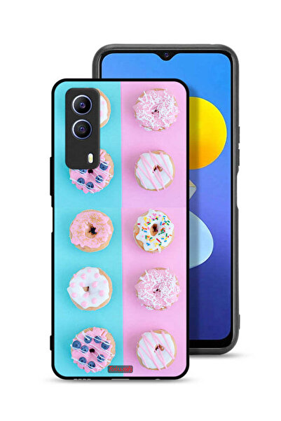 Tolwak غطاء حماية لهاتف Vivo T1x بنقشة دوناتس هيذر