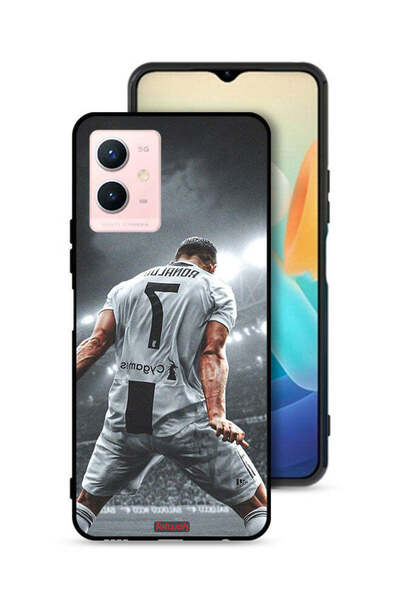 Tolwak غطاء حماية لهاتف Vivo Y33s 5G بطبعة احتفال كريستيانو رونالدو