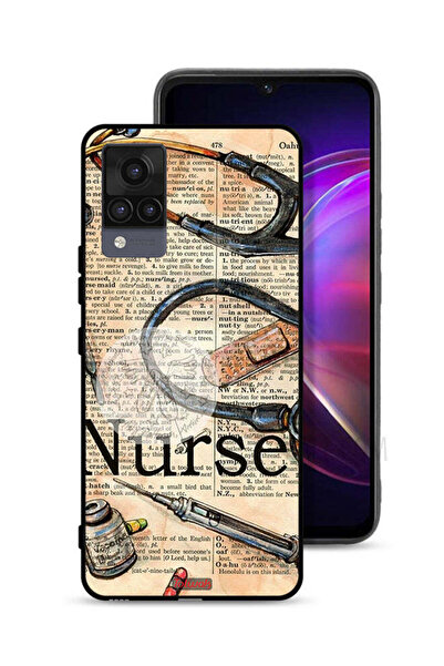 Tolwak غطاء حماية Vivo V21 لأدوات التمريض العتيقة