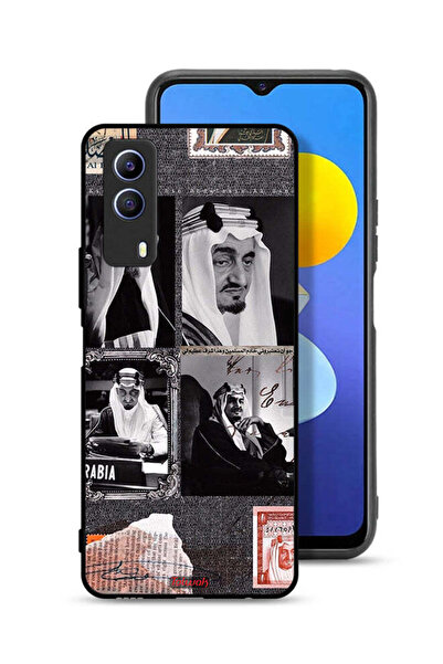 Tolwak غطاء حماية فيفو T1x - ملصق الملك فيصل العتيق