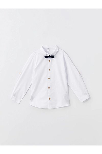 LC Waikiki Basic Long Sleeve Baby Boy Shirt