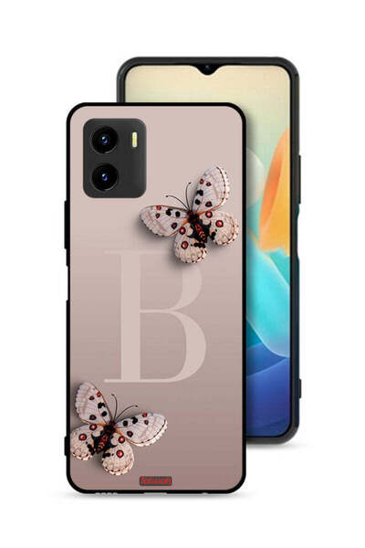 Tolwak Vivo Y15s Protective Case Cover B Butterflies