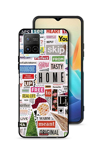 Tolwak Vivo Y21 Protective Case Cover Meant Original Stickers