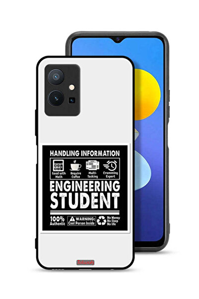 Tolwak غطاء حماية لهاتف Vivo T1 5G، ملصق طالب هندسة