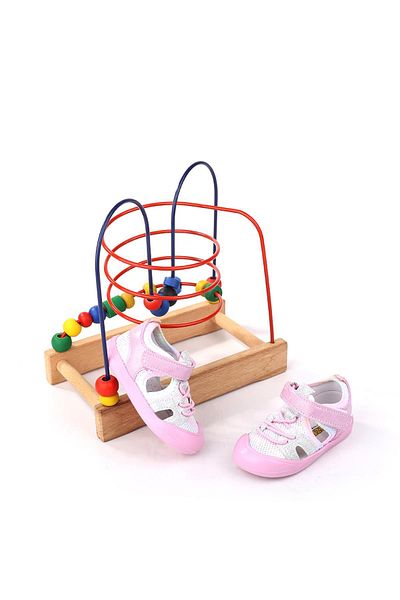 Papuçsepeti Shoe Basket - Arzn 4827 Baby Girl Orthopedic First Step Shoes