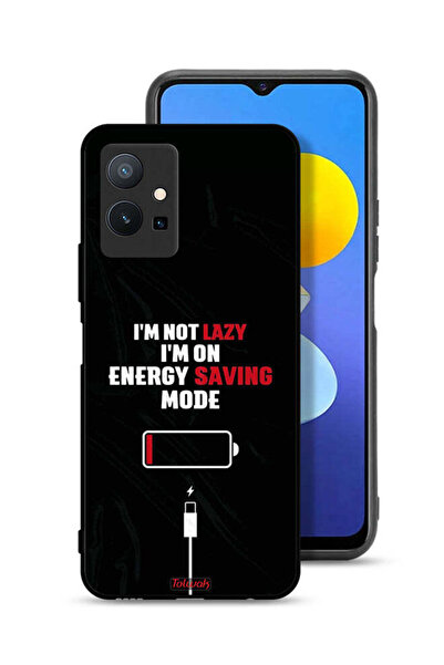 Tolwak غطاء حماية لهاتف Vivo Y75 5G أنا لست كسولاً، أنا في وضع توفير الطاقة