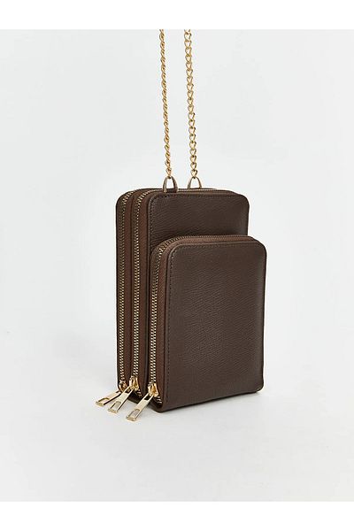LC Waikiki Women's Shoulder Bag with Chain Detail