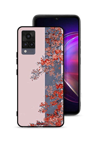 Tolwak Vivo V21 Protective Case Cover Tree Leaves And Flowers Art