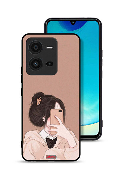 Tolwak غطاء حماية لهاتف Vivo V25 5G لالتقاط صور سيلفي