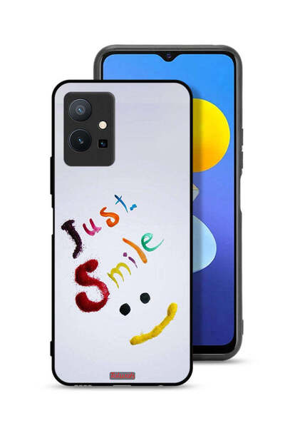 Tolwak غطاء حماية لهاتف Vivo T1 5G - ابتسامة فقط