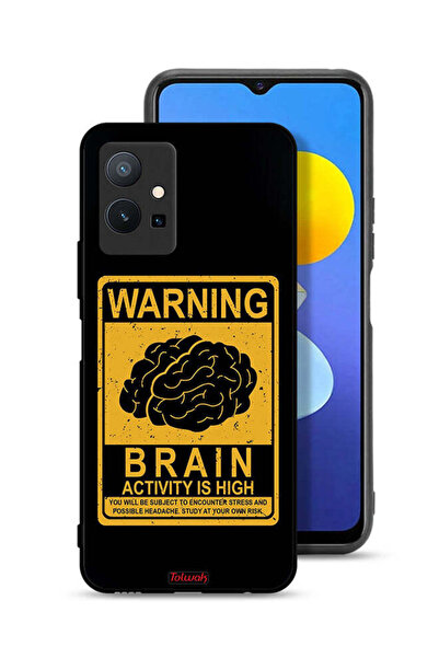 Tolwak غطاء حماية لهاتف Vivo T1 5G يحذر من ارتفاع نشاط الدماغ