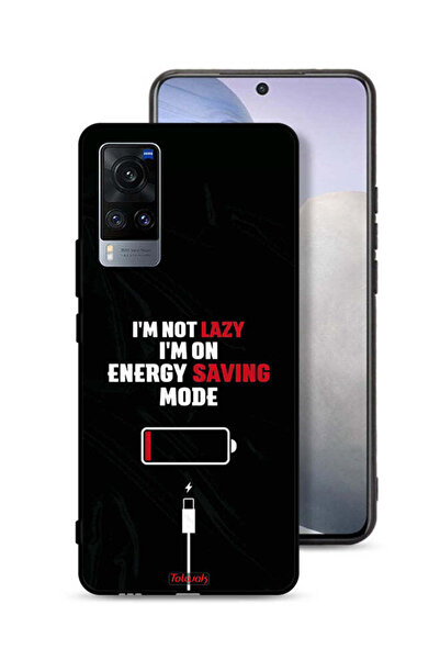 Tolwak غطاء حماية لهاتف Vivo X60 أنا لست كسولاً، أنا في وضع توفير الطاقة