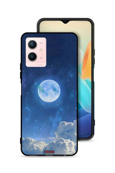 Tolwak Vivo Y33s 5G Protective Case Cover Moon Clouds