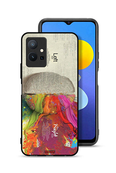 Tolwak غطاء حماية Vivo Y75 5G بتصميم تجريدي لعلم الدماغ