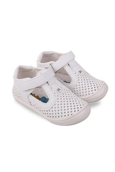 Papuçsepeti Shoe Basket - Şrbb 4794 Baby Girl Orthopedic First Step Shoes