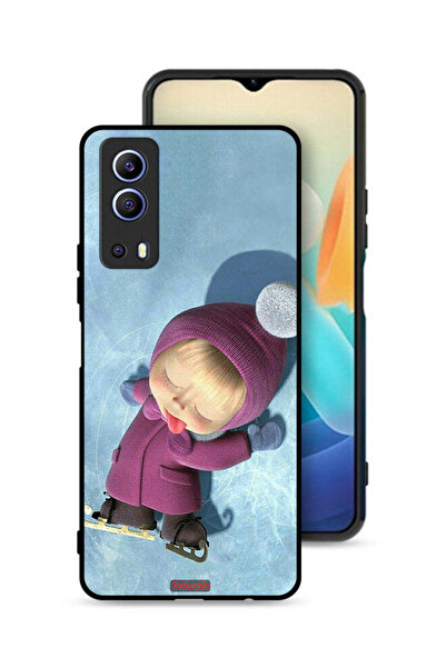 Tolwak غطاء حماية لطيف على شكل دمية لهاتف Vivo Y72 5G