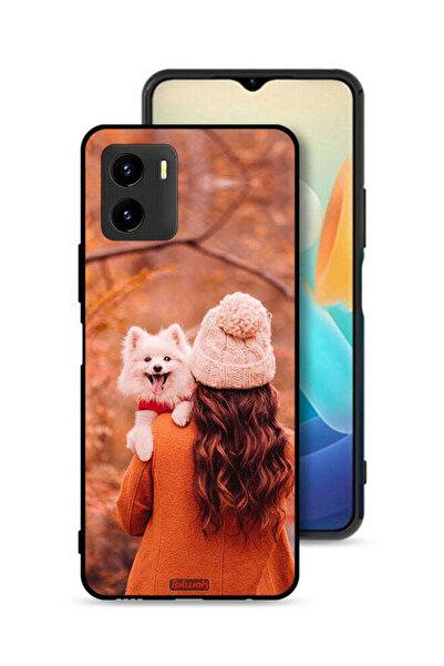 Tolwak غطاء حماية لهاتف Vivo Y15s يحمل جروًا