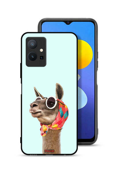 Tolwak غطاء حماية لهاتف Vivo Y75 5G بلون جمل أنيق وجذاب