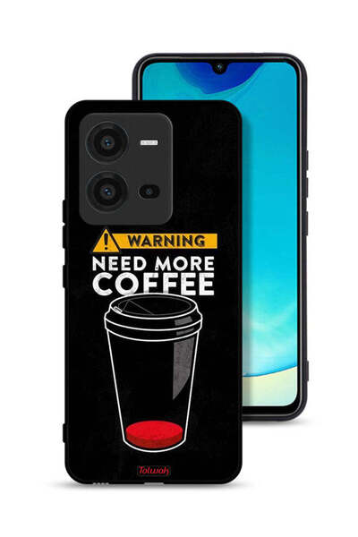 Tolwak غطاء حماية لهاتف Vivo V25 5G - هل تحتاج إلى المزيد من القهوة؟