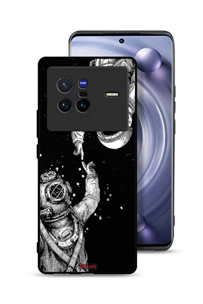 Tolwak غطاء حماية لهاتف Vivo X80 بتصميم رواد فضاء