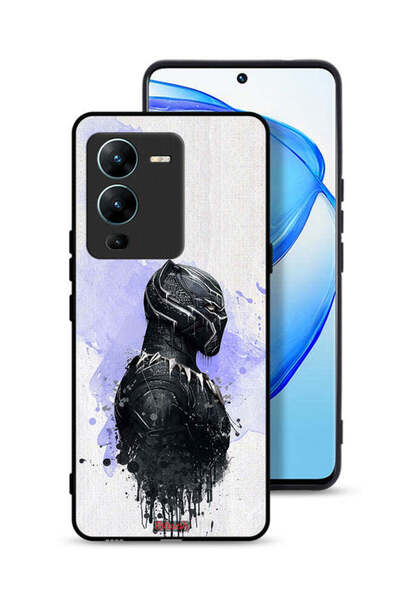 Tolwak غطاء حماية لهاتف Vivo V25 Pro 5G بتصميم النمر الأسود