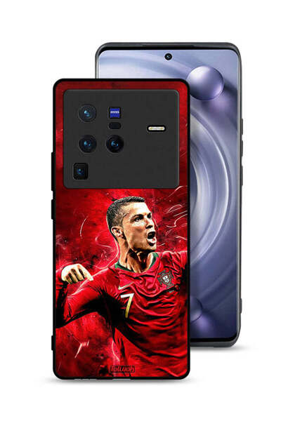Tolwak غطاء حماية لهاتف كريستيانو رونالدو من فيفو X80 برو